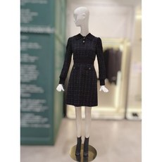 ZOOC 소매볼륨 트위드 미니 원피스 Z224MSE033