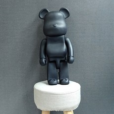 파티지엥 대형 뉴 베어브릭 피규어 1000 diy 만들기 S / L, 7.LGO베어 L (BLACK)