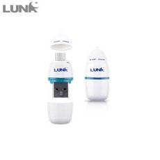 루나 스마트 OTG USB C타입 마이크로 SD 메모리 카드 리더기 -SOTC-03(캡형), USB C타입- SOTC 03 화이트