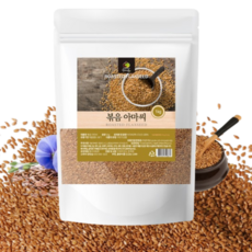 아마씨 가루 1kg 먹는법 FLAXSEED 볶은 아마시 분말 캐나다산, 4개