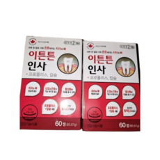 온누리 이가인사에프 120정(60*2), 60정, 2개