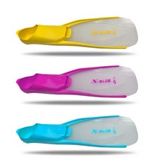 퀵 스텝 오리발 롱핀 수영 레저 워터웍스, 옐로우