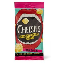 Cheesies 크런키 에멘탈치즈 팝콘스낵 20g x 12, 1box