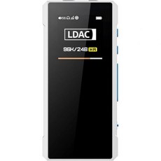 FiiO BTR7 헤드폰 앰프 블루투스 수신기 고해상도 휴대용 DAC 전화 PC 자동차 홈 오디오용 MQA LDAC aptX HD 384K 32Bit DSD256 지원 화이트 - btr7