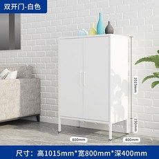 이케아 그릇장 팬트리장 노르딕 데스크 심플 철제 거실 발코니 수납 수납장 주방 식기, AB_단일