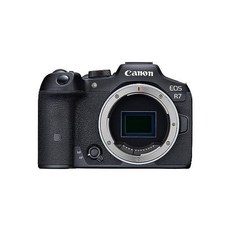 캐논 EOS R7(본체만 해당) 미러리스 브이로깅 카메라 32.5 MP 화질 4K 60p 비디오 DIGIC X 이미지 프로세서 듀얼 픽셀 CMOS AF 피사체 감지 전문가 및 콘텐, R7 Body Only