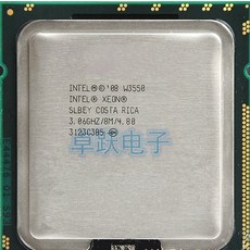 인텔 제온 W3550 쿼드 코어 3.06GHz TDP 130W 8MB 캐시 LGA 1366 데스크탑 CPU 프로세서, 한개옵션0