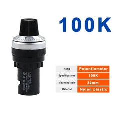 20K 스위치 3K 특수 속도 LA42DWQ 변환기 5K 가변 Ohm 1K 100K 10K 조절 주파수 터미널 전위차계 2K, 1개