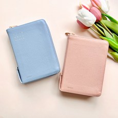 미니 개역개정 성경책 새찬송가 천연 가죽 슬림 성경 전서
