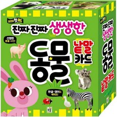 진짜진짜생생한카드동물낱말카드