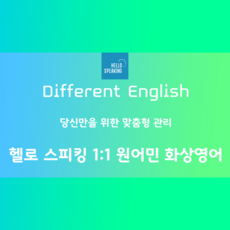 헬로스피킹 1:1 맞춤형 화상영어 주2회/주3회/주5회 일 25분 1개월 수강권, 주2회