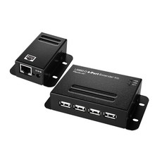 넥스트 산업용 50M 거리연장기 USB2.0 4포트 Extender NEXT-USB404