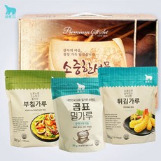 백설 롯데 곰표 부침선물세트 4종1택 명절선물세트, 1개, 500g