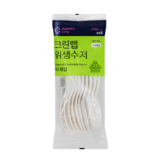 이나우스 일회용수저, 10개, 1개