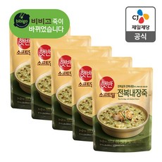 비비고 전복내장죽, 420g, 5개