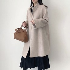 [기획특가 20개 한정] 밍크웨일 여성 코트 하이넥 코트 겨울코트