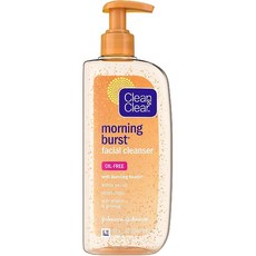 Clean and Clear CPS 클린 앤 클리어 모닝 버스트 페이셜 클렌저 오일프리 비타민C 진생 모든피부용 240ml, 1개, 1g