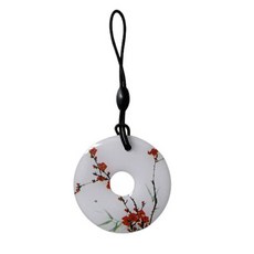 재기록 가능 RFID 블랭크 칩 만화 글자 배지 키 EM4305 T5577 Keyfob 토큰 태그 125Khz 액세스 제어 카드용, [01] 브라운, 1개