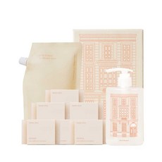 마켓올슨 고농축 주방세제 패키지500ml+용기+수세미 5개입