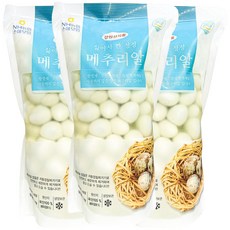 깐메추리알 강원청정 아이스박스, 3개, 1kg