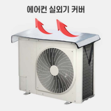 태화론 에어컨실외기 절전커버 에어컨실외기덮개 특허등록제품 절전커버 1개 브라운 상품 이미지