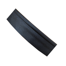 카라반 어닝심지 레일심지 7.5mm 더블 플랩(흰색 검정색), 검정색