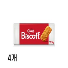 로투스 비스코프 비스켓, 125g, 4개
