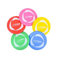  플레이잭 플라잉 디스크 SOFT 세트(5개) 프리스비 입문용 