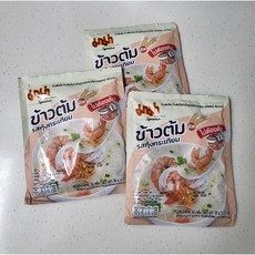 인스턴트 즉석 새우 죽 / MAMA Rice Soup Garlic Shrimp 35g X 6개