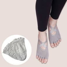 필라테스 요가양말 토우노출형 2켤레 로비 필라테스 요가양말 토우노출형 2켤레