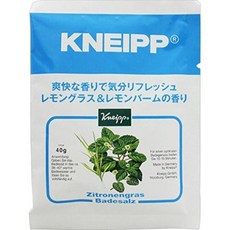 크나이프(KNEIPP)버스 소금 레몬 그라스&amp;레몬 밤 40g, 1