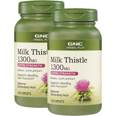 GNC 밀크 씨슬 1300mg 엑스트라 스트렝스 캐플렛