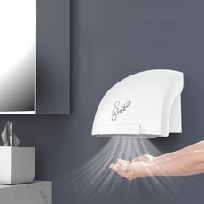 AKRUA 핸드드라이어 화장실 손건조기 스마트 손말리는기계 냉열풍 손말리는기계, 열풍건조