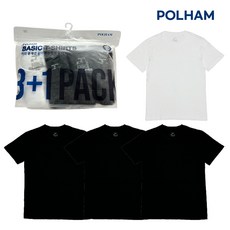 폴햄 3+1ACK 반팔 티셔츠 반소매 PHA5TR3900