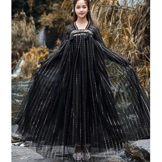 사극의상 퓨전 한복(한푸) 블랙일상복코스프레
