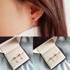 블랙스피넬귀걸이