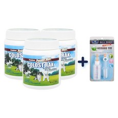 콜로스트락 분유 강아지고양이겸용(파우더) 3통+젖병 증정, 3개, 200g