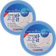 일양약품 고운발 크림 풋 케어 발뒤꿈치 발관리용품 발로션 100g, 2개