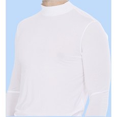 [최저가] UV 자외선 차단 베이스레이어 터틀넥 하이넥 긴팔 티셔츠 목티 골프웨어 남성용 무지 언더레이어