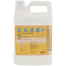킴엔에스코리아 터치크린 강력다목적세정제 1L 3.75L 18.75L 기름때 찌든때 제거, 1개