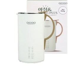 오쿠 두유 제조기 OCC-BM600 이유식 3-4인용 600(화이트), 오쿠 아침앤 대용량 검은콩 두유 죽제조기