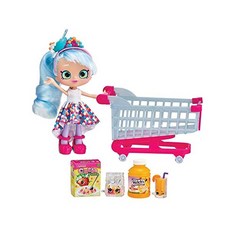 Shopkins HPKG1000 Flair Real Littles Mini Packs Trolley & Shoppie Multicolour