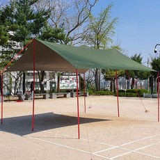 ☞고객대만족↗¶ 운동회 캠핑용품 산마루 빅사이즈 타프 알루미늄폴대세트포함 (H♩bn‡), ♬본 상품 선택하기_Wealth™