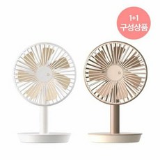 [KT알파쇼핑]듀플렉스 무선 탁상용 소형 선풍기(W)＋(B) H_DP-DF700