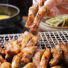 장인마켓 양념 돼지 등갈비 쪽갈비 2인분, 1개, 600g