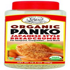 Edward & Sons 유기농 판코 일본식 빵가루 63온스(6팩) Edward & Sons Organic Panko Japanese Style Breadcrumbs 63