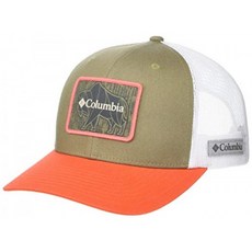 Columbia Mesh Snap Back Hat Sage/Wildfire/Buffalo Patch One Size