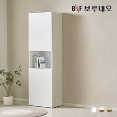 보루네오 뮤센 600 키큰 장 거실장, 화이트화이트 MS76 - 보르네오거실장