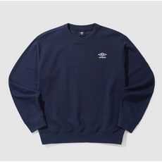 엄브로 에센셜 스몰로고 맨투맨 B1 UP323CFS91 NVY BLK BRW WMG