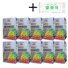 고려은단 멀티비타민 올인원 60정 + 깔끔이, 10개